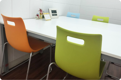 相談支援センター シャリテの室内